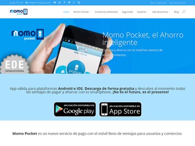 Diseño web Momopocket