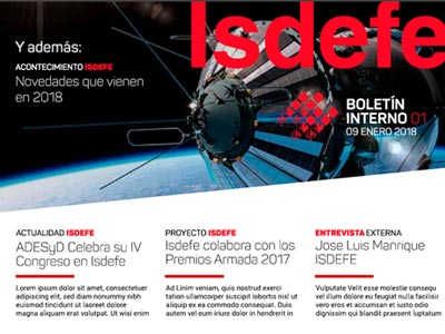 Newsletter Isdefe